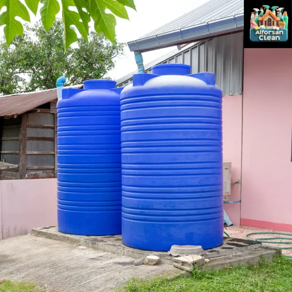 طريقة تنظيف خزان الماء العلوي